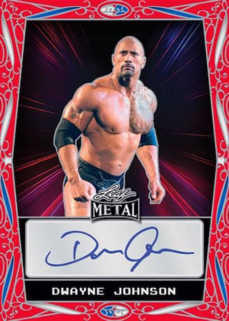 leaf metal legends wrestling cards